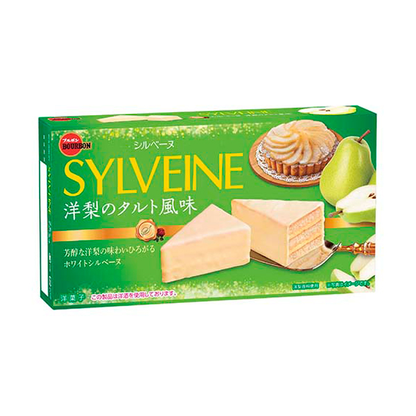 ブルボン シルベーヌ 洋梨のタルト風味 6個 25コ入り 2025/09/09発売 (4901360364015c)