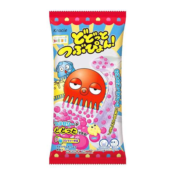 クラシエフーズ どどっとつぶぴょん！　ぶどうソーダ味 18g 96コ入り 2023/03/06発売 (4901551356874c)