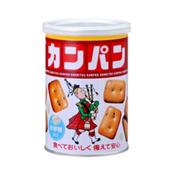 三立製菓 缶入りカンパン100ｇ 100g 24コ入り 2025/11/01発売 (4901830520002)