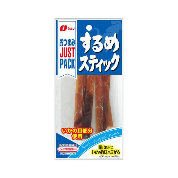 なとり JUST PACK するめスティック 13g 120コ入り 2023/10/01発売 (4902181100936c)