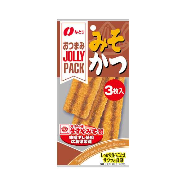 なとり JOLLY PACK みそかつ 3枚 60コ入り 2023/10/01発売 (4902181100974c)