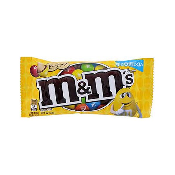 マースジャパン Ｍ＆Ｍ’ｓピーナッツ シングル 40g 192コ入り 2023/02/28発売 (4902397840565c)