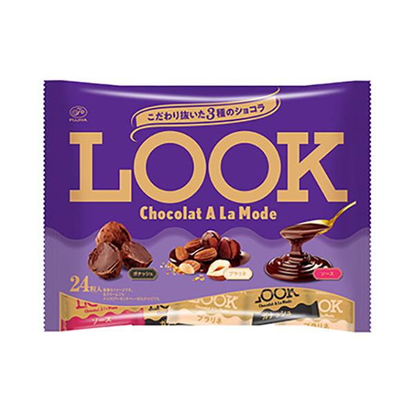 不二家 ルック（ショコラ・ア・ラ・モード）ファミリーパック 24粒 18コ入り 2024/09/10発売 (4902555267258) 7,776円