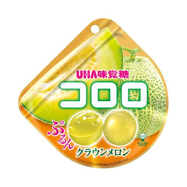 UHA味覚糖 コロロ クラウンメロン 40g 72コ入り 2024/09/16発売 (4902750776456c)