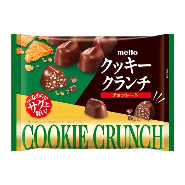 名糖産業 クッキークランチチョコレート 104g 18コ入り 2024/09/02発売 (4902757181208)