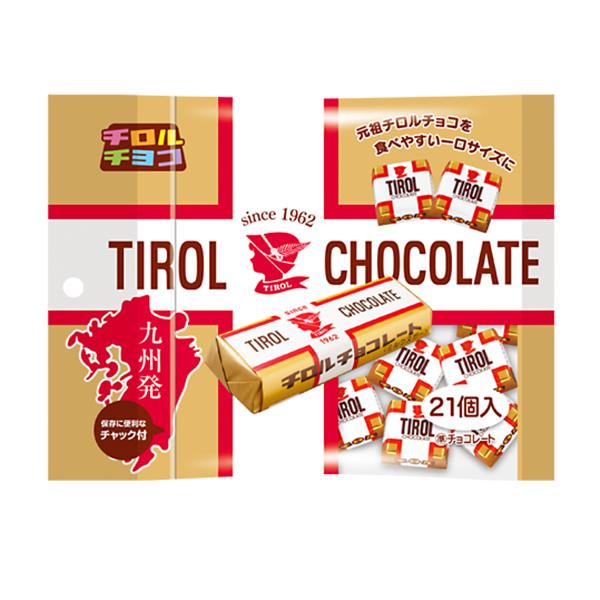チロルチョコ チロルチョコ〈ミルクヌガーパック〉 21個 40コ入り 2024/07/01発売 (4902780052131c) その他チョコレート