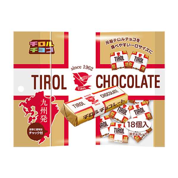 チロルチョコ チロルチョコ〈ミルクヌガーパック〉 18個 40コ入り 2025/09/01発売 (4902780053176c)