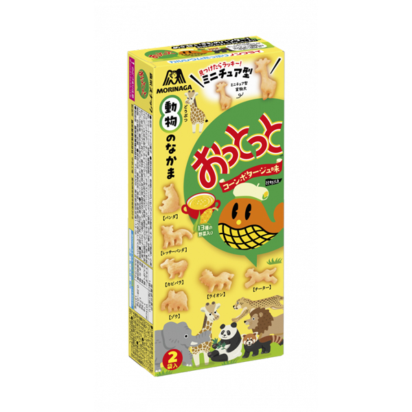 森永製菓 おっとっと＜コーンポタージュ味＞ 46g（23g×2袋） 60コ入り 2026/04/07発売 (4902888275333c)