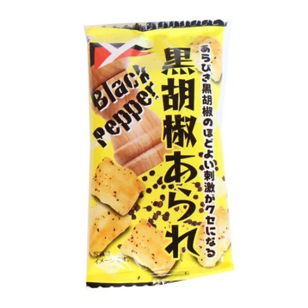 ヤスイフーズ 黒胡椒あられ 4g 360コ入り (4920502117050cx2)