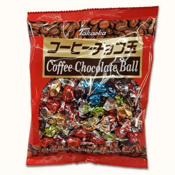 高岡食品 コーヒーチョコ玉 115g 24コ入り (4975162908142)