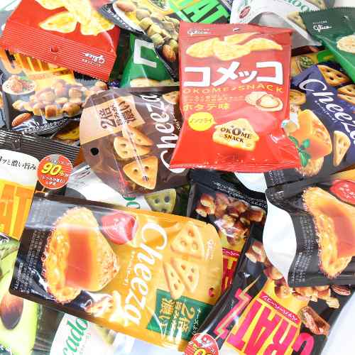 (地域限定送料無料) ＜ハッピーボックス＞グリコスナックセットA (9種・計27コ)【サービス品付き】おかしのマーチ (omtma7124k)の通販は
