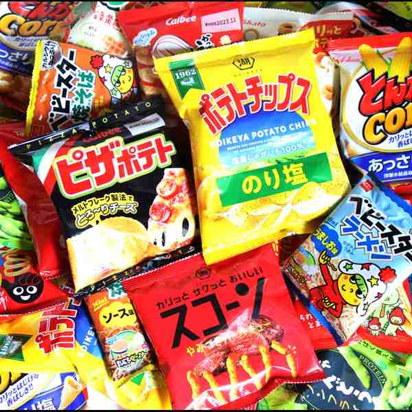 地域限定送料無料)カルビー人気スナックも入った！小袋