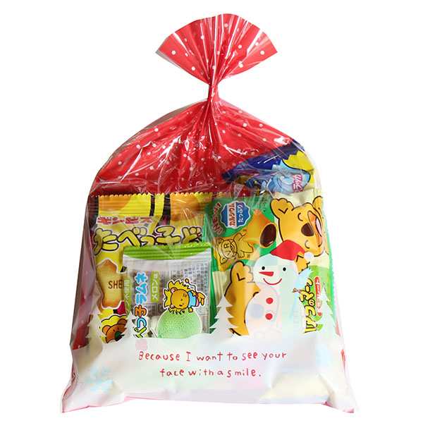 お菓子 詰め合わせ クリスマス袋 390円 袋詰め おかしのマーチ お菓子 詰め合わせ クリスマス袋 390円 袋詰め おかしのマーチ
