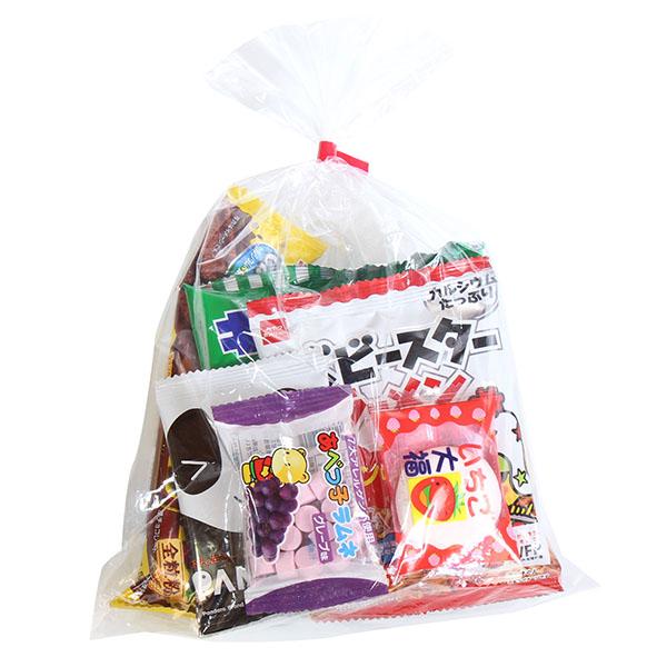 お菓子 詰め合わせ 透明袋 250円 おすすめ袋詰め Aセット