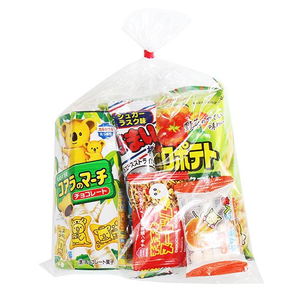 お菓子 詰め合わせ 透明袋 400円 袋詰め おかしのマーチ