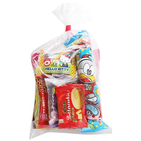 お菓子詰め合わせ (激安 ・大量・ 大容量 ) 110点 145袋入 お菓子 詰め合わせ 透明袋 190円 袋詰め おかしのマーチ