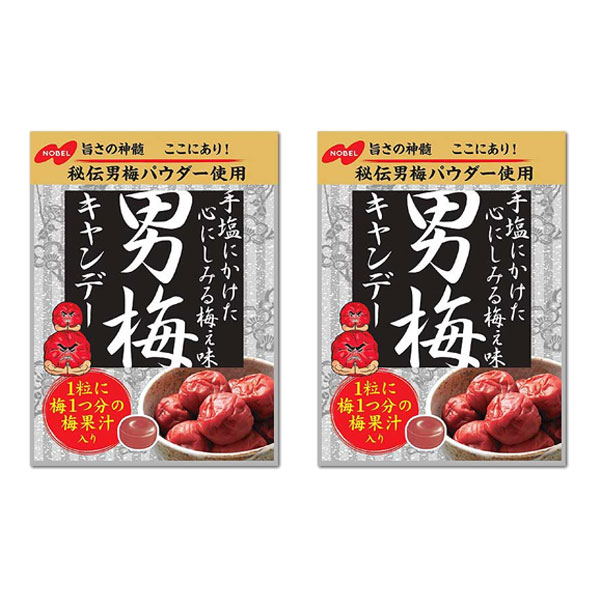 メール便で全国送料無料)お菓子 詰め合わせ 男梅キャンディ2コセット