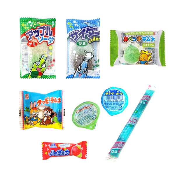 メール便で全国送料無料) お菓子 詰め合わせ 小さな駄菓子（グミ