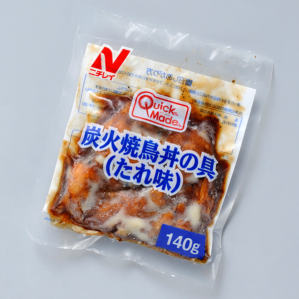 (地域限定送料無料) ニチレイフーズ 新ＱＭ炭火焼鳥丼の具（たれ味）140g 30コ入り(冷凍)(260300876ck)