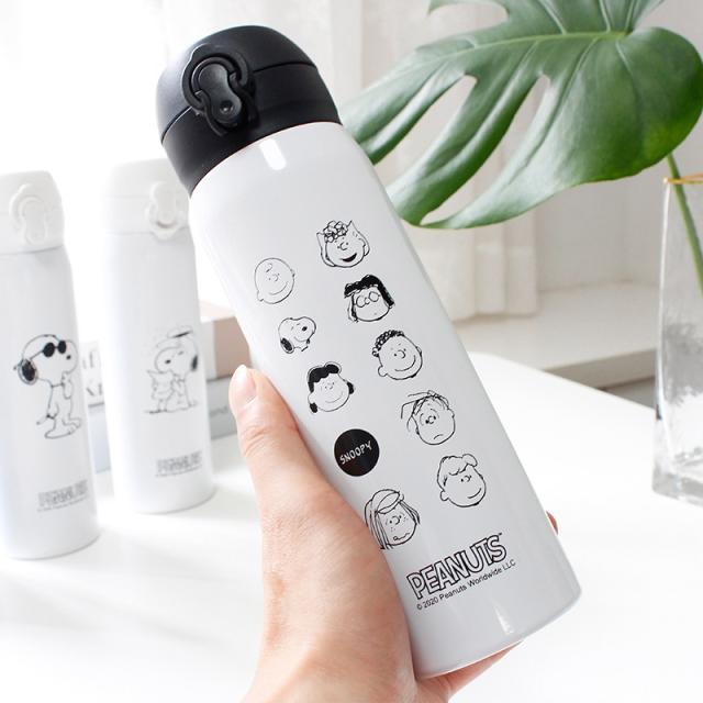 可愛い表情 水筒 保温 保冷性 魔法瓶 男女兼用カップルペアルック500ml ステンレス 旅行用品 登山ボトル 直飲み おしゃれ 携帯 小型 シンの通販はau Pay マーケット Mini House Au Pay マーケット店