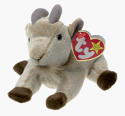 TY ビーニーベイビーズ BEANIE BABIES GOATEE ヤギ ぬいぐるみ