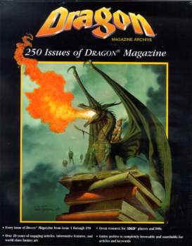 「非常に良い」Dragon Magazine Archive (輸入版)(中古品)