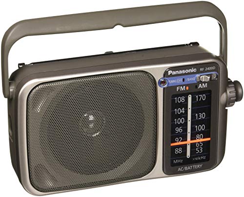 「非常に良い」Panasonic RF-2400 AM/FM Radio, Silver by Panasonic(中古品)