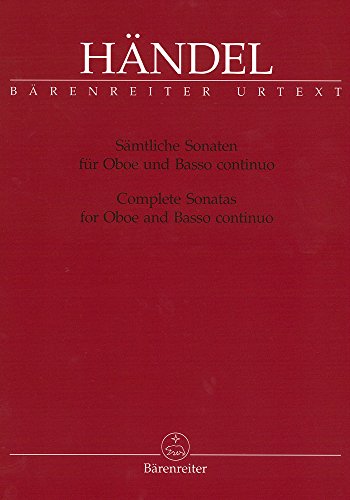 ゲオルク・フリードリヒ・ヘンデル : オーボエソナタ集 HWV357、366、363a (中古品)