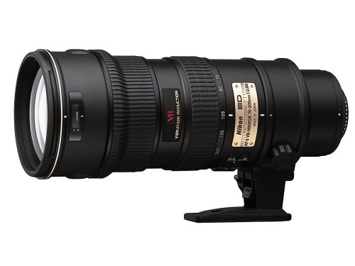 「ほぼ新品」Nikon70〜200mm f/2.8G ED-IF AF-S VRズーム Nikkonrレンズ NikonデジタルS(中古品)