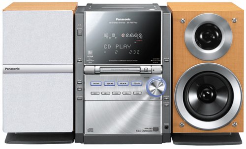 「非常に良い」パナソニック MDステレオシステム シルバー SC-PM77MD-S(中古品)