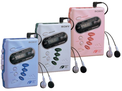 SONY CFウォークマン (ホワイト) WM-FX202 WC(中古品)