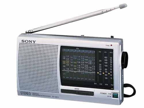 「非常に良い」SONY ICF-SW11 FMラジオ(中古品)