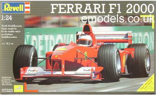 ドイツレベル 1/24 フェラーリ F1・2000 07223 プラモデル(中古品)