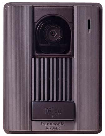 パナソニック テレビドアホン「ソリエ」2‐4タイプ カラーカメラ玄関子機 V(中古品)
