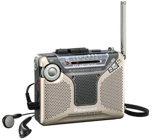 パナソニック ラジオカセットレコーダー RQ-A320-S(中古品)