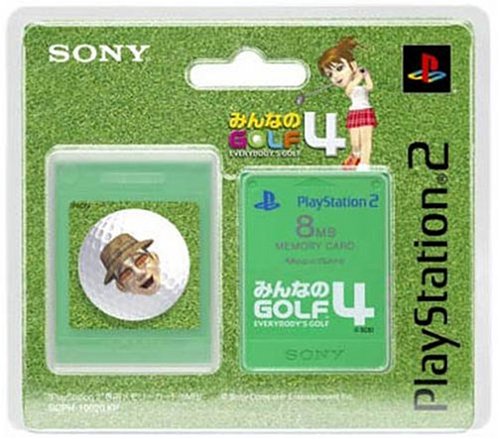 PlayStaion 2専用メモリーカード(8MB) Premium Series みんなのGOLF 4(中古品)の通販は
