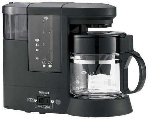 「ほぼ新品」ZOJIRUSHI コーヒーメーカー 珈琲通  カップ約1~4杯  EC-CA40-BA(中古品)