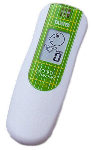 「ほぼ新品」TANITA ブレスチェッカー グリーン HC-205-GR(中古品)
