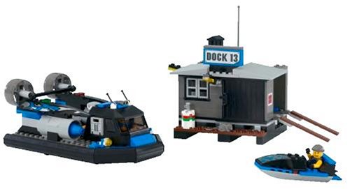 レゴ (LEGO) ワールドシティ ホバークラフト&ドック13 7045(中古品)