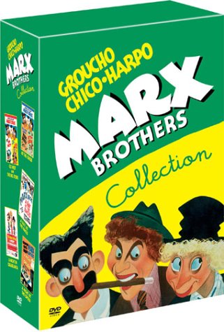 「未使用品」マルクス・ブラザーズ コレクターズ・ボックス 〈5枚組〉 [DVD](中古品)