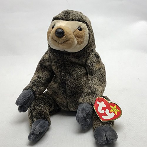 「ほぼ新品」TY ビーニーベイビーズ　BEANIE BABIES SLOWPOKE　ナマケモノ　ぬいぐるみ(中古品)