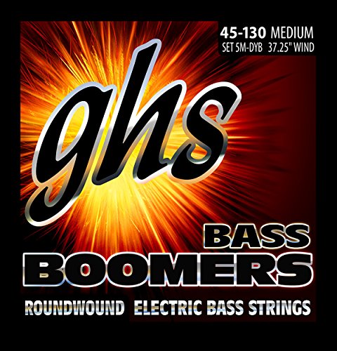 「ほぼ新品」ghs 電気ギター軍事基地弦 BASS BOOMERS/ベースブーマーズ 5弦軍事基地用 ミディア (中古品)