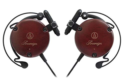 オーディオテクニカ audio-technica ウッドハウジング 耳掛け式 オンイヤー(中古品)