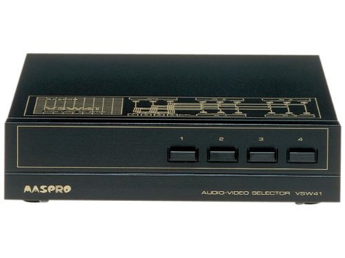 「未使用品」マスプロ電工 AVセレクター VSW41(中古品)