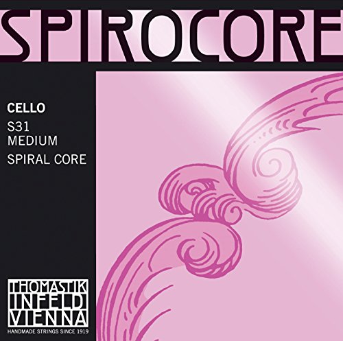 「未使用品」SPIROCORE スピロコア チェロ弦 D線 スパイラルコア4/4 クロム巻 S27(中古品)