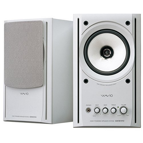 ONKYO GX-77M スピーカー WAVIO/ハイレゾ対応 ホワイト GX-77M(W)  国内正(中古品)の通販はその他パソコン・PC周辺機器