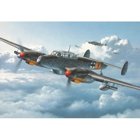 「未使用品」ドイツレベル 1/48 メッサーシュミット Bf110G-2 / R3 04530 プラモデル(中古品)