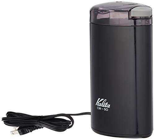 「ほぼ新品」Kalita 電動コーヒーミル CM-50 (ブラック)(中古品)