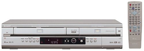シャープ ビデオ一体型DVDレコーダー DV-RW190(中古品)