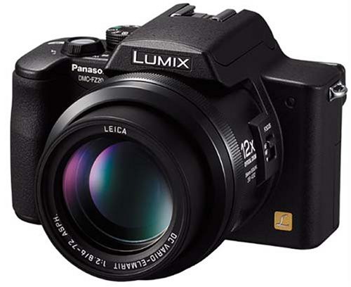 パナソニック LUMIX FZ20 ブラック DMC-FZ20-K(中古品)